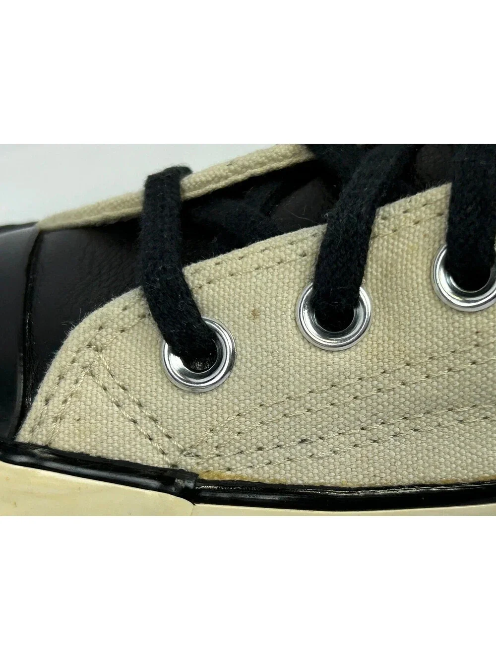 Converse Chuck 70 Hi Fear of God Essentials Ivory Black Men's 10.5 167955C Shoes